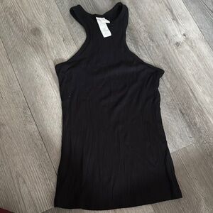 Black Sleeveless Women's Top
